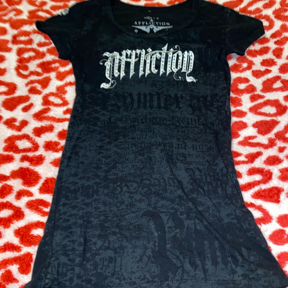 Affliction Dark Graphic Tee